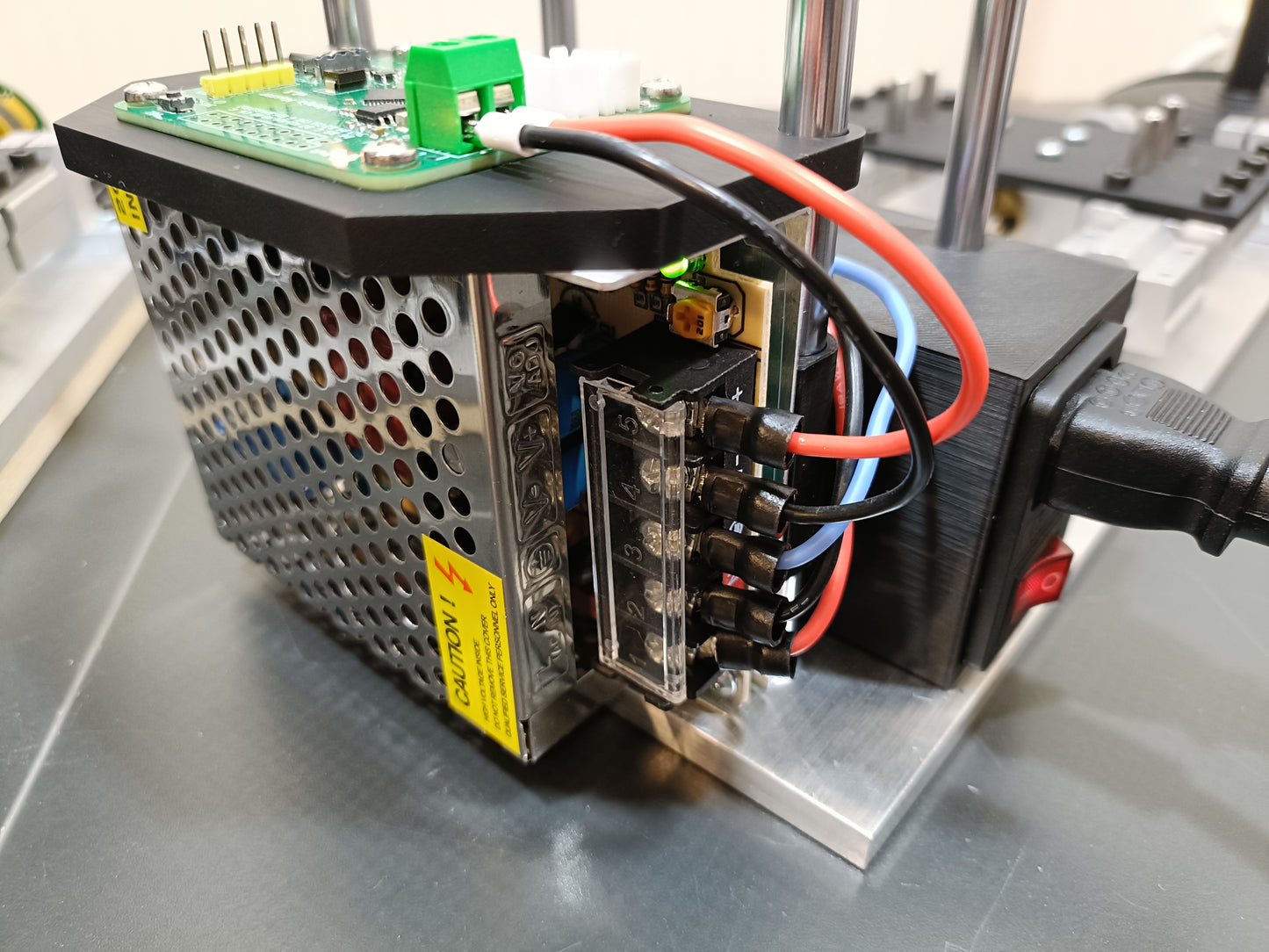 Rocker Switch AC-01B with Pre-Wired Cables and Built-In 10A Fuse